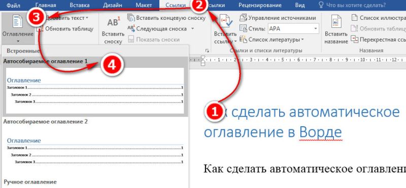 Оглавление индивидуального проекта: требования к оформлению + пример
