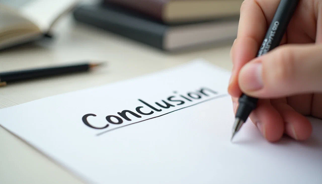 Заключение в исследовании