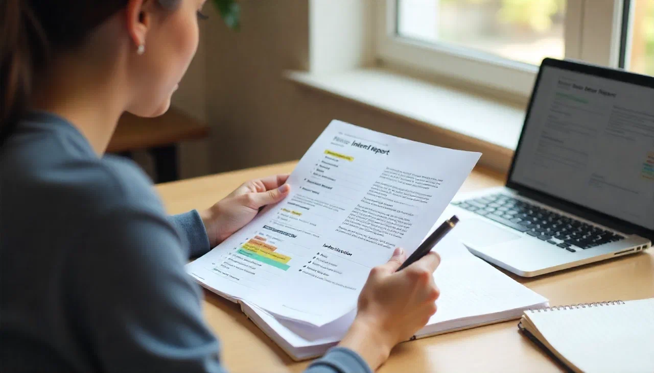 Содержание в отчете по практике