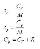 Задача №3. Молярная теплоемкость
